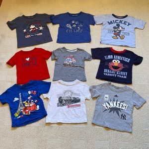 Boys 24mo/2T t-shirts